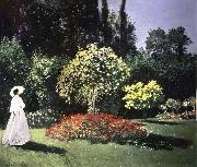 Claude Monet Jeanne-Marguerite Lecadre in the Garden Sweden oil painting artist